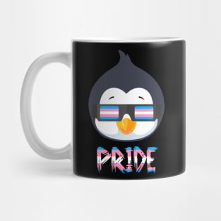 Penguin Transgender Flag Lgbt Mug